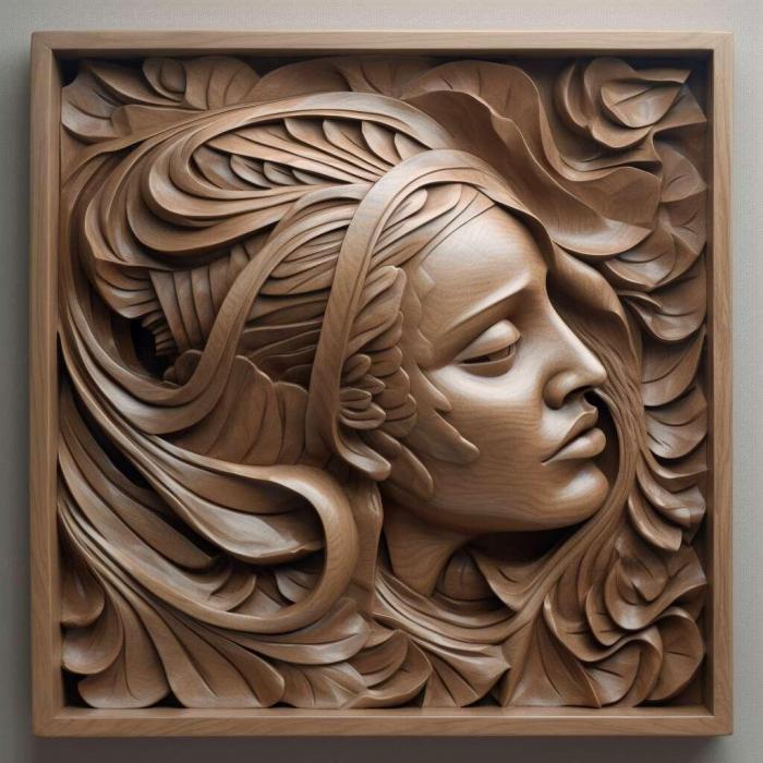 نموذج ثلاثي الأبعاد لآلة CNC 3D Art 